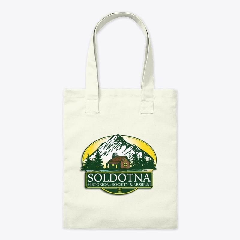 Soldotna Museum Logo Book Bag