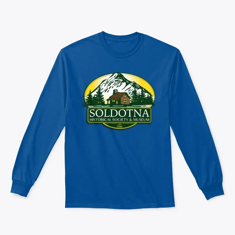 Adult Soldotna Museum Logo Longsleeve