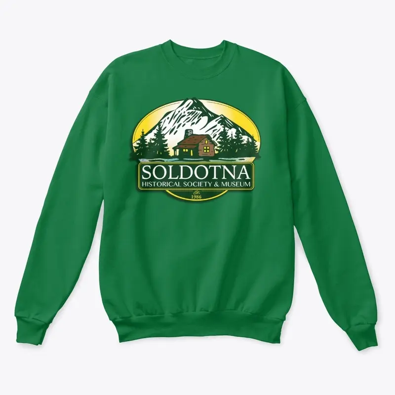 Adult Soldotna Museum Logo Sweatshirt