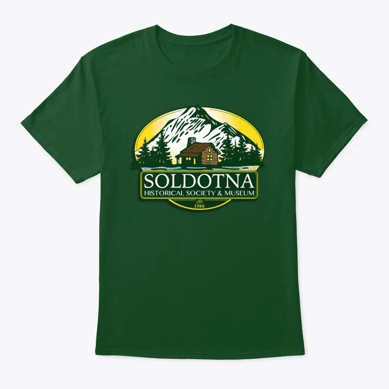 Adult Soldotna Museum Logo T-Shirt