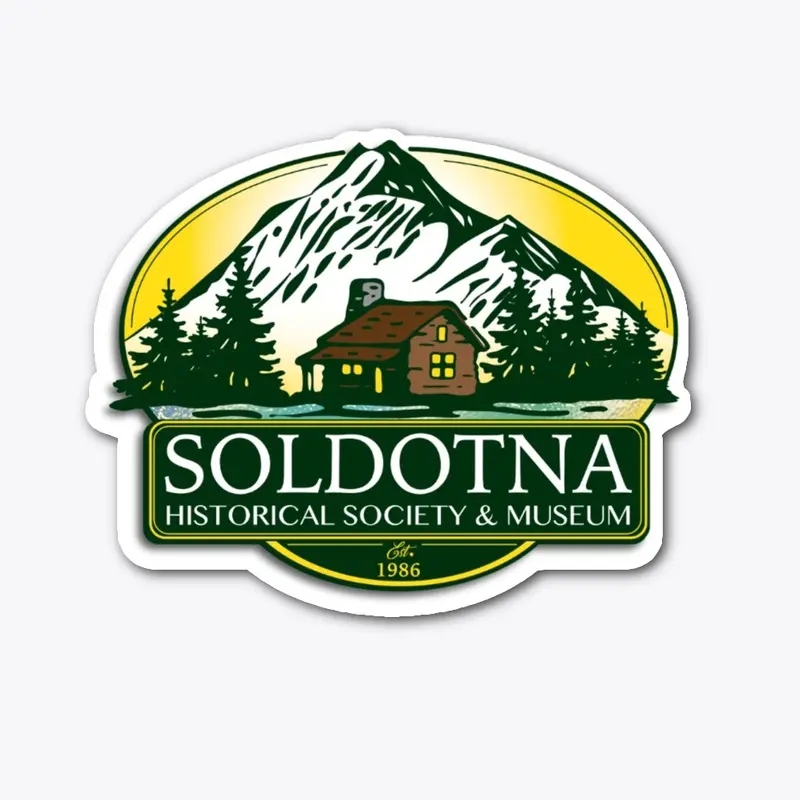 Soldotna Museum Logo Sticker